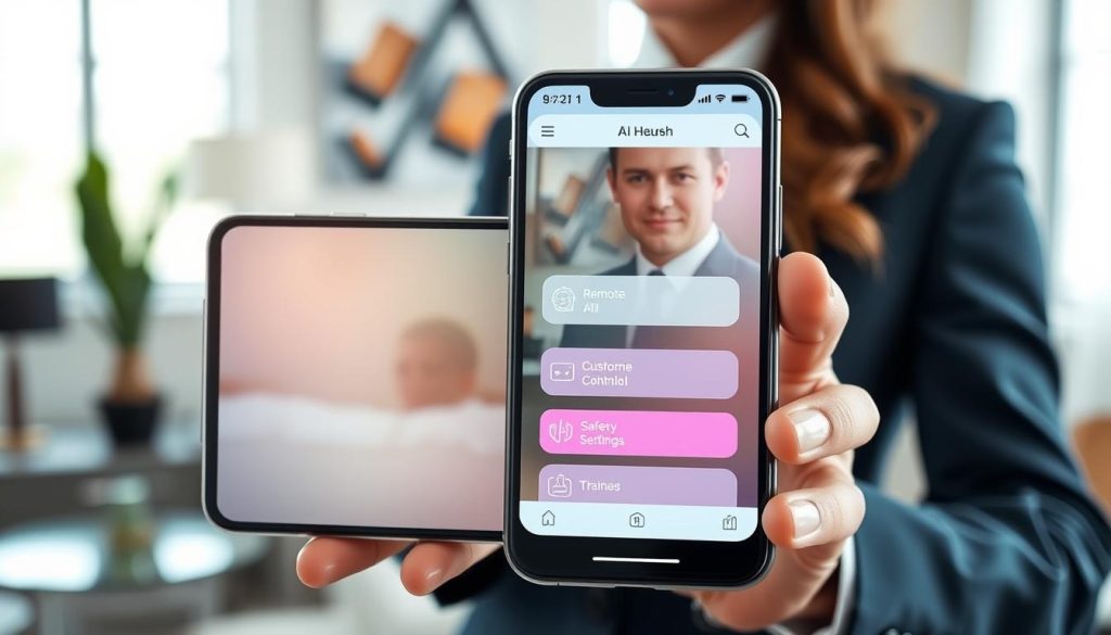 AI sex doll app user interface AI sex doll app user interface